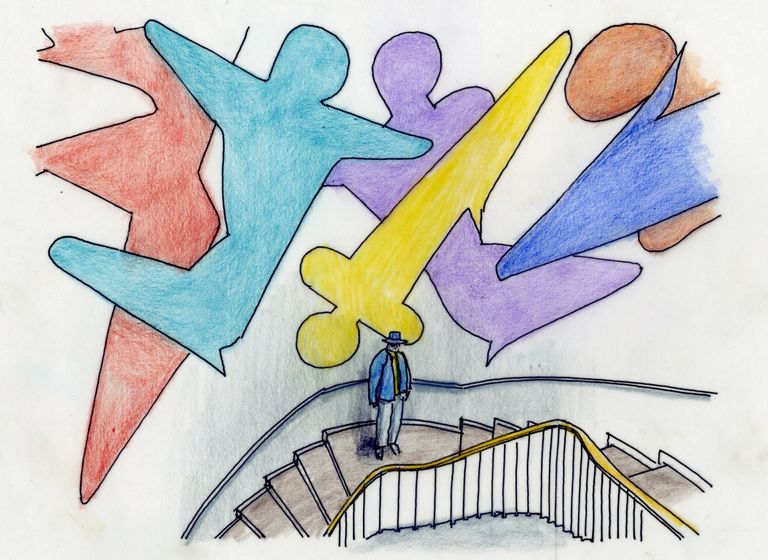 Kunstgewerbeschule staircase